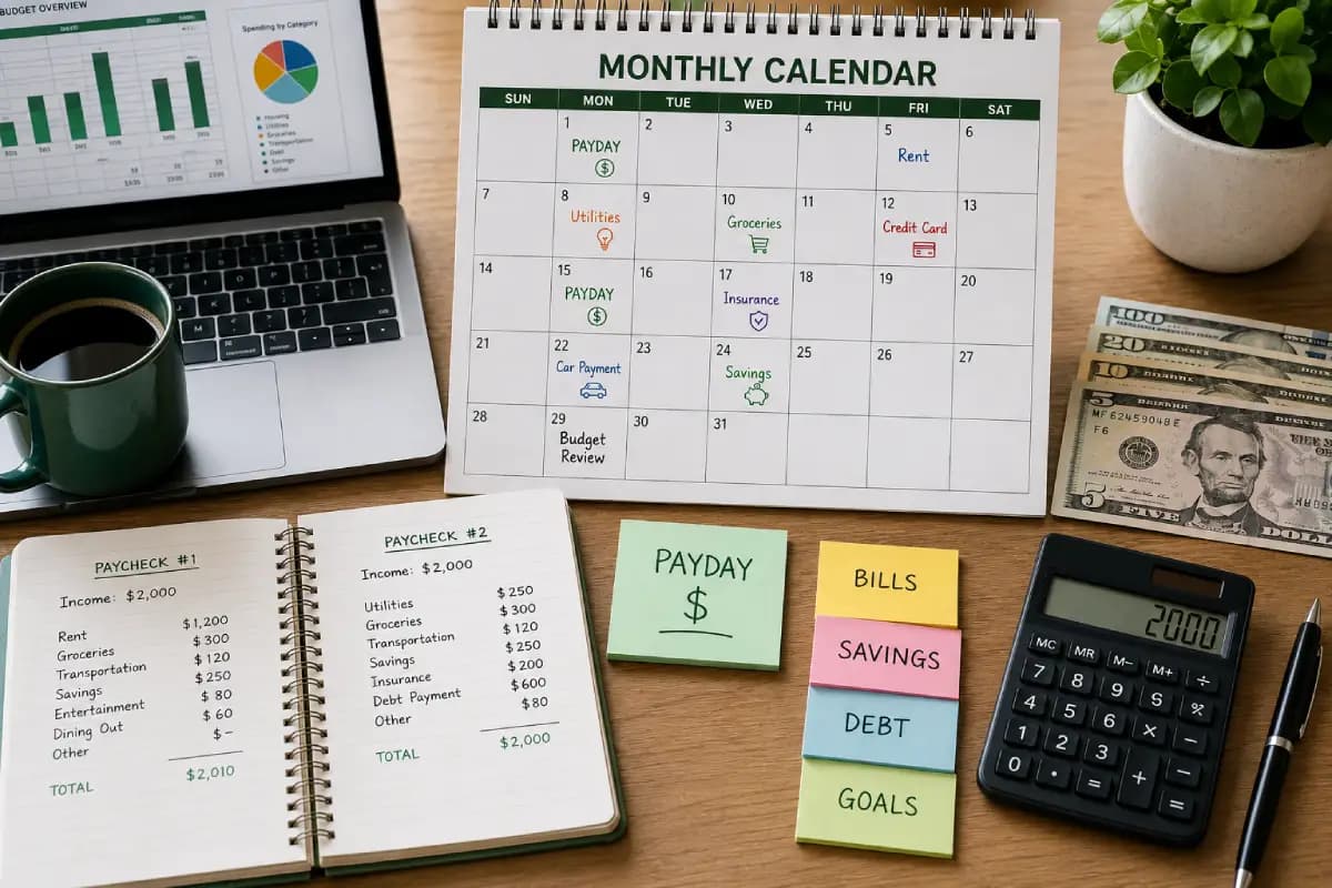 Biweekly budget: How to budget when you get paid every two weeks