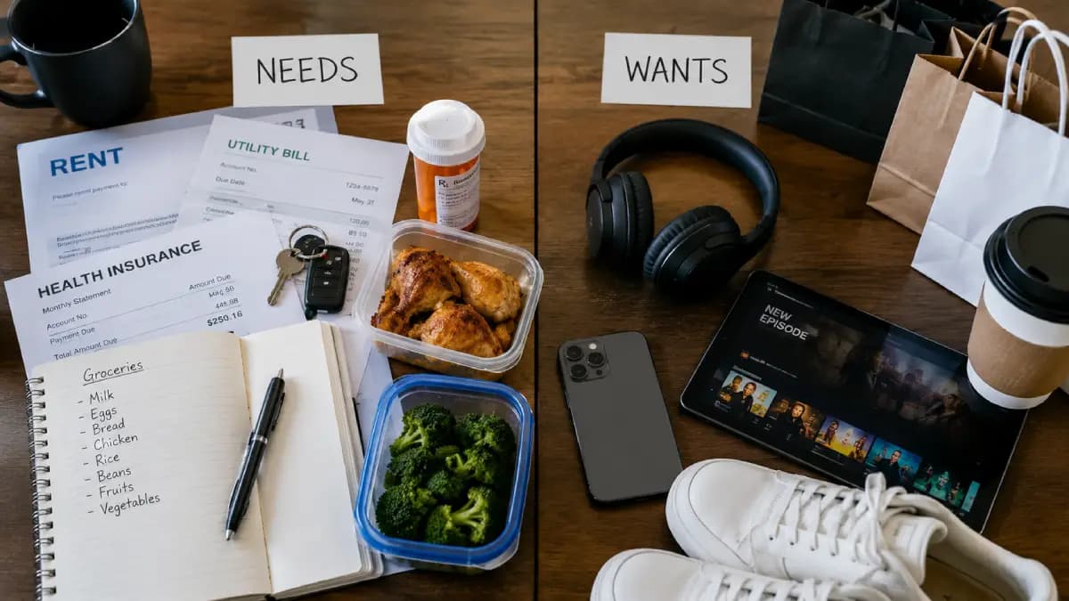 Needs vs. Wants: How to tell the difference and spend smarter